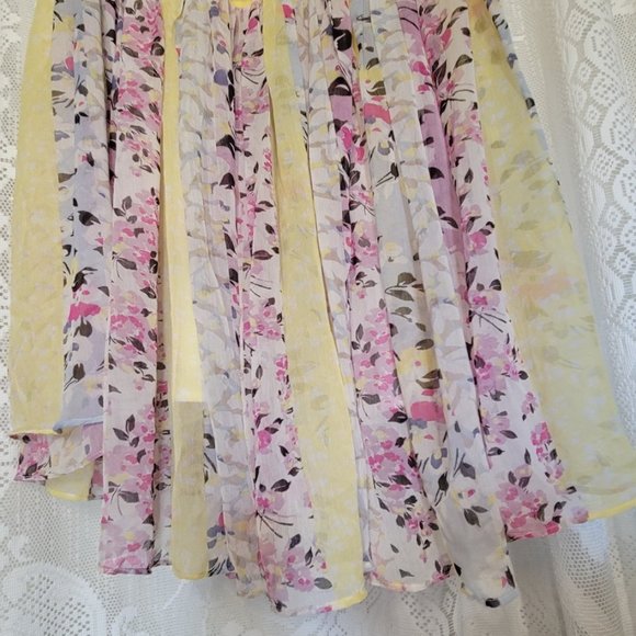 FRENCH CONNECTION Ezeke Mixed Media High Slit Maxi Skirt - Picture 8 of 11